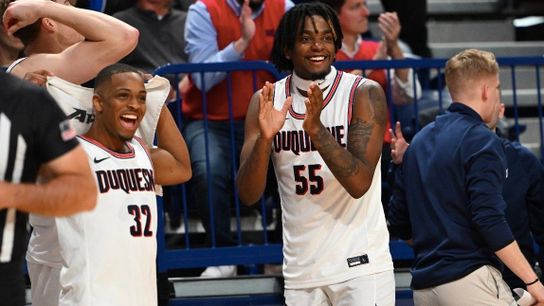 Duquesne now just one victory shy of last year's season total taken in Altoona, Pa. (Duquesne)